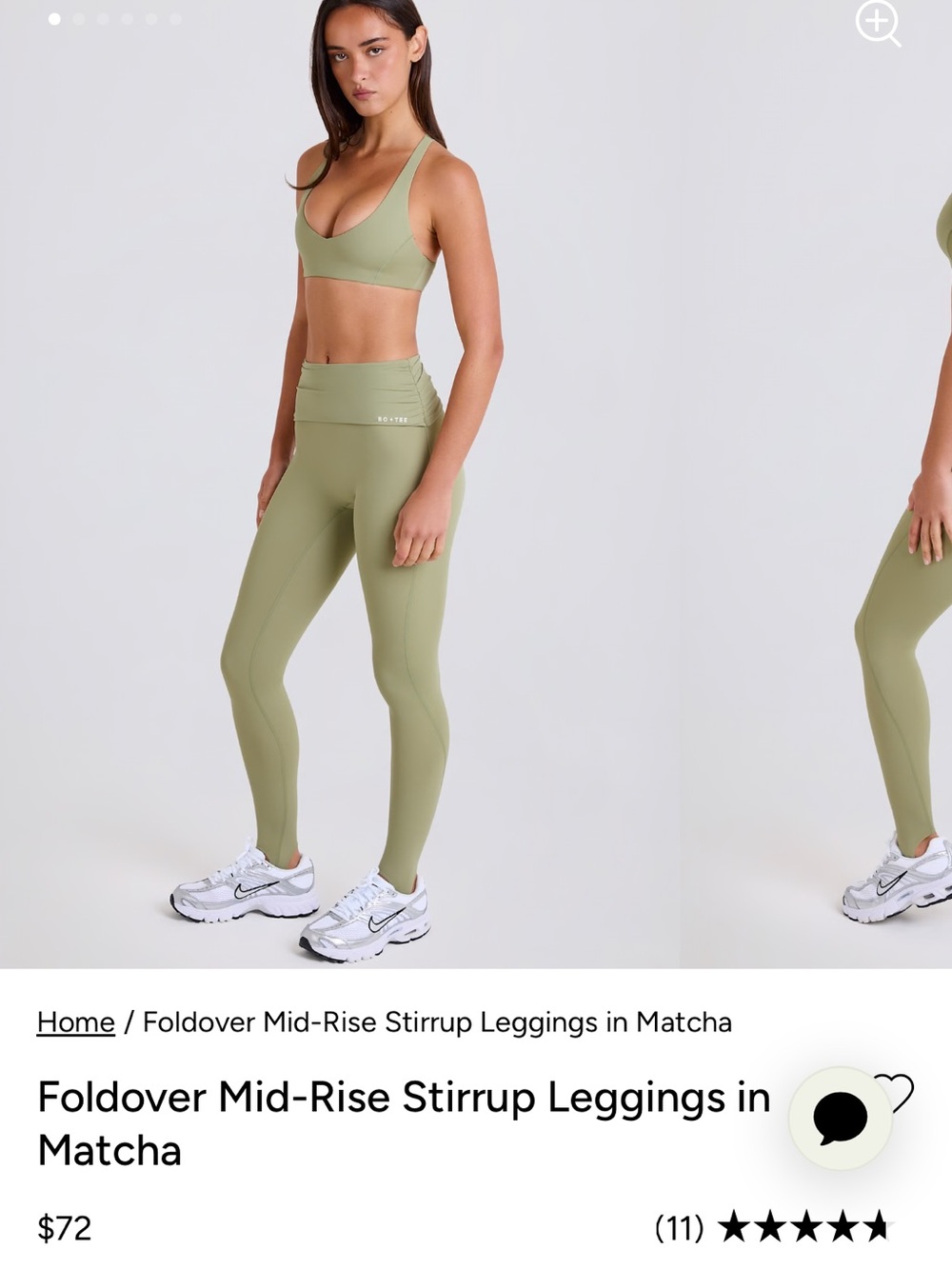 Bo + tee legging set